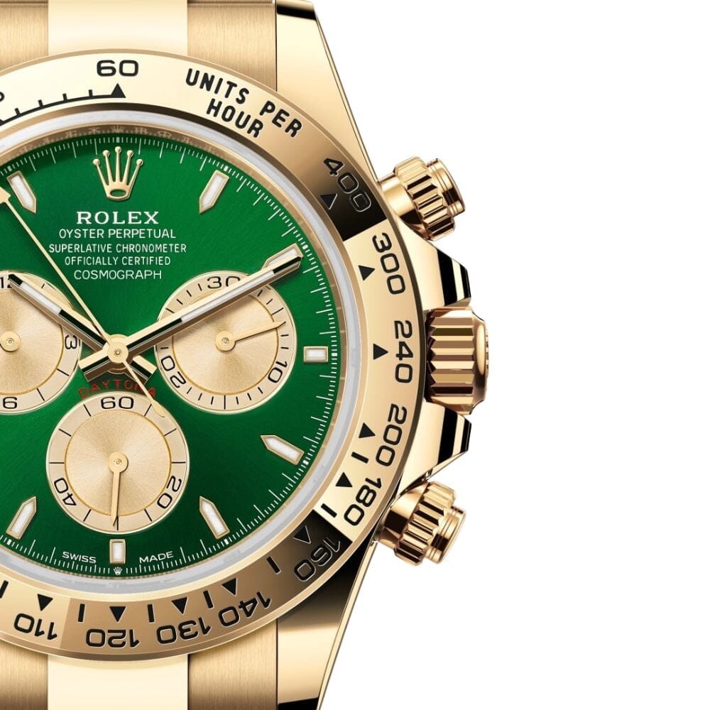 RLX Daytona 126508 "Yellow Gold Green"