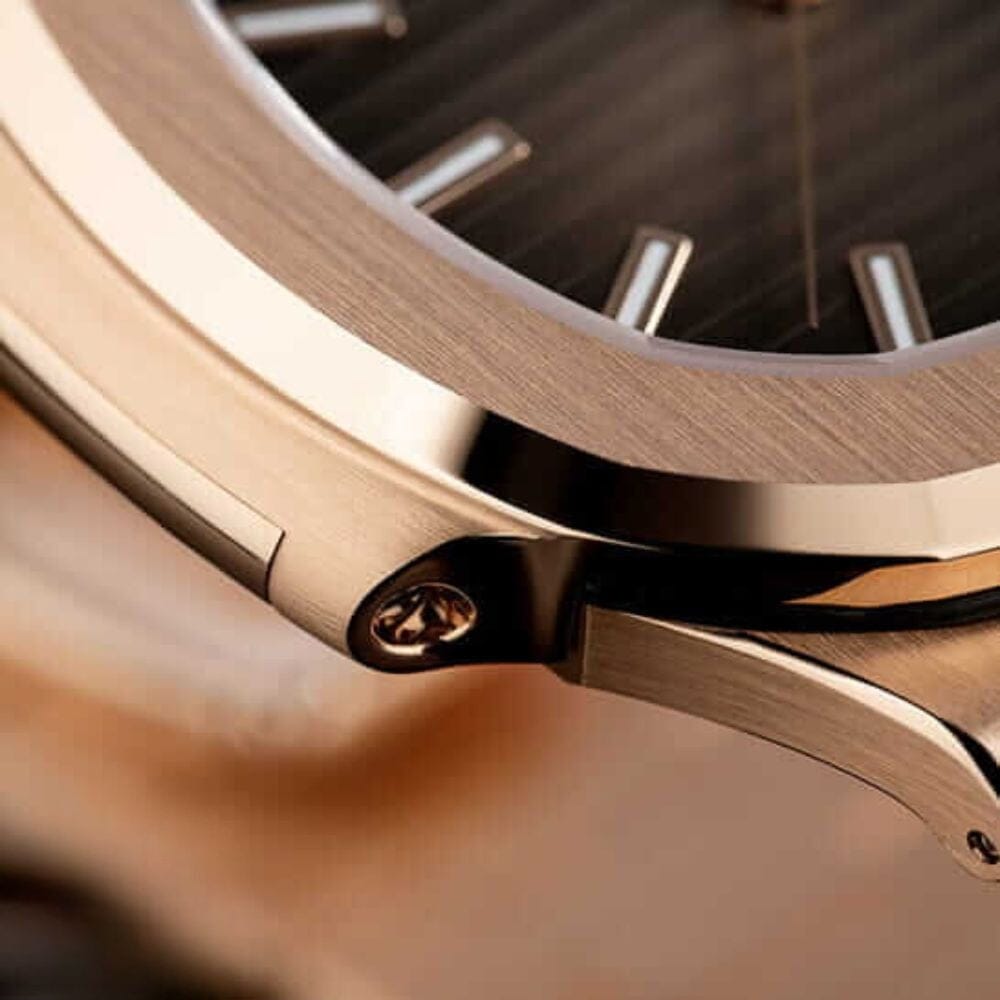 PTK P. Nautilus Chronograph 5980/1R-001 Rose Gold, Black Dial