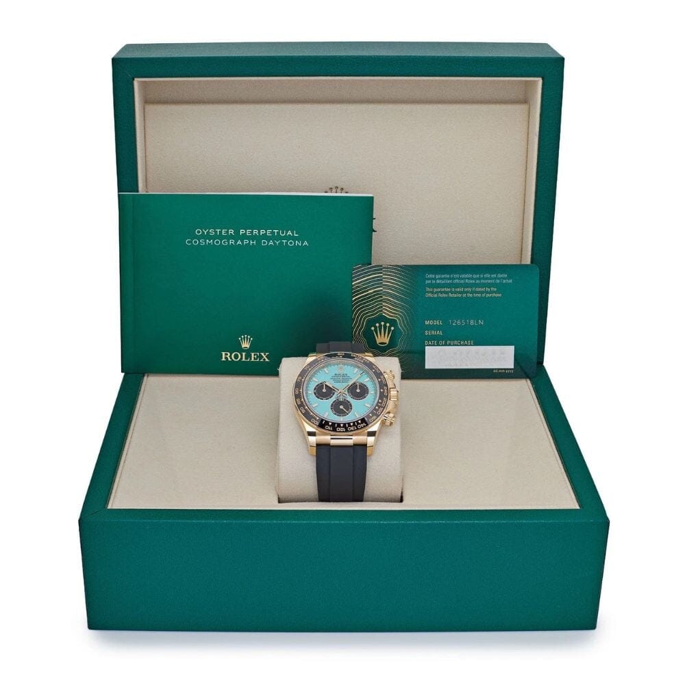 RLX Daytona 126518LN “Turquoise Blue” Men's Chronograph