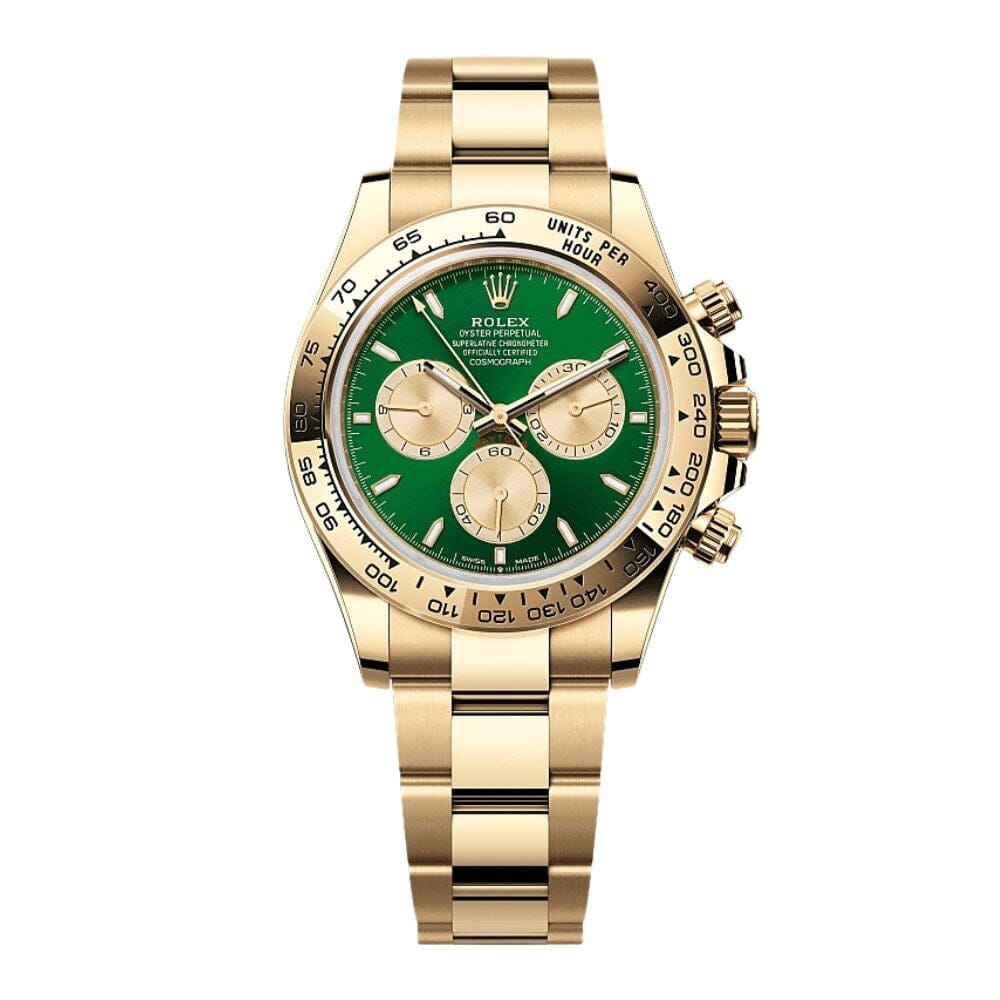 RLX Daytona 126508 "Yellow Gold Green"