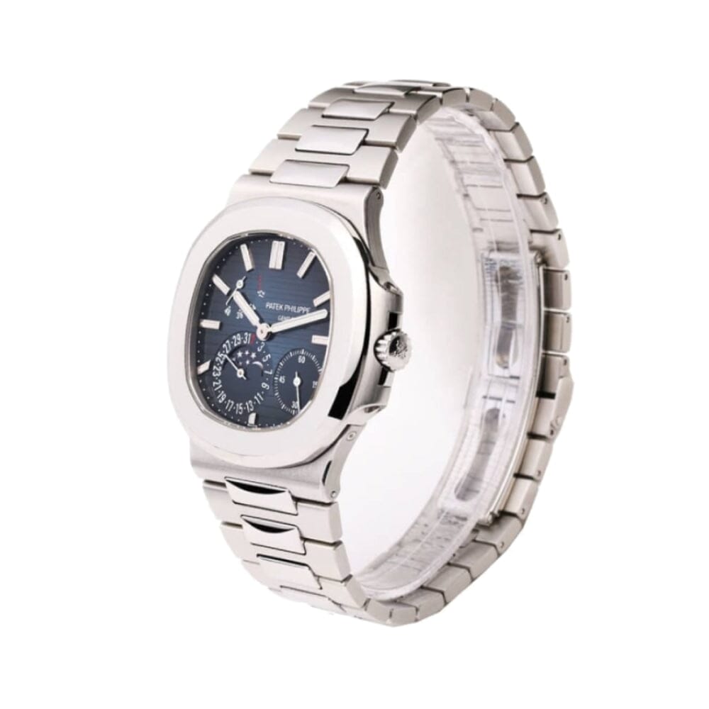PTK P. Nautilus Steel Blue Dial Moon Phase 5712/1A-001